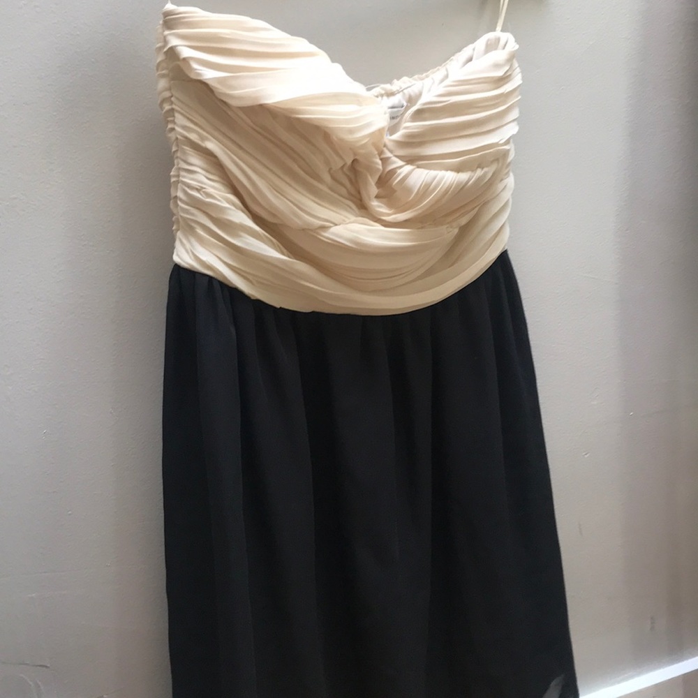Mini two tone dress